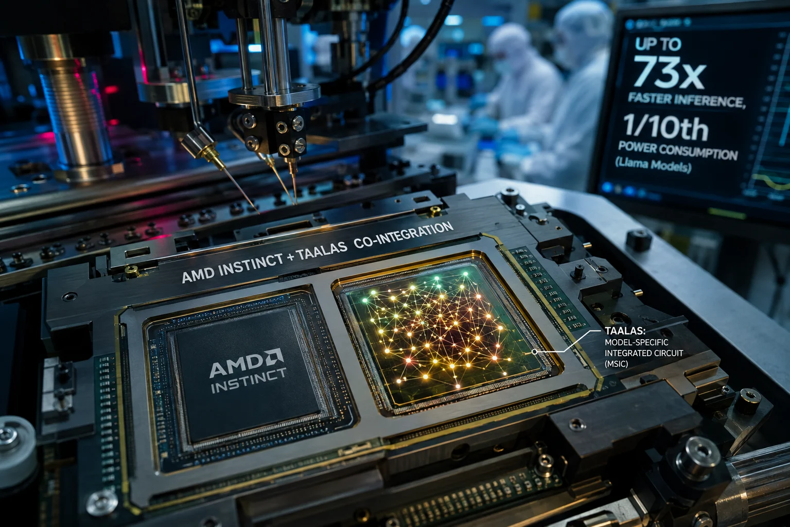AMD Acquires AI Chip Startup Taalas: Tech Giant Moves to Hardwire AI Models Directly into Silicon