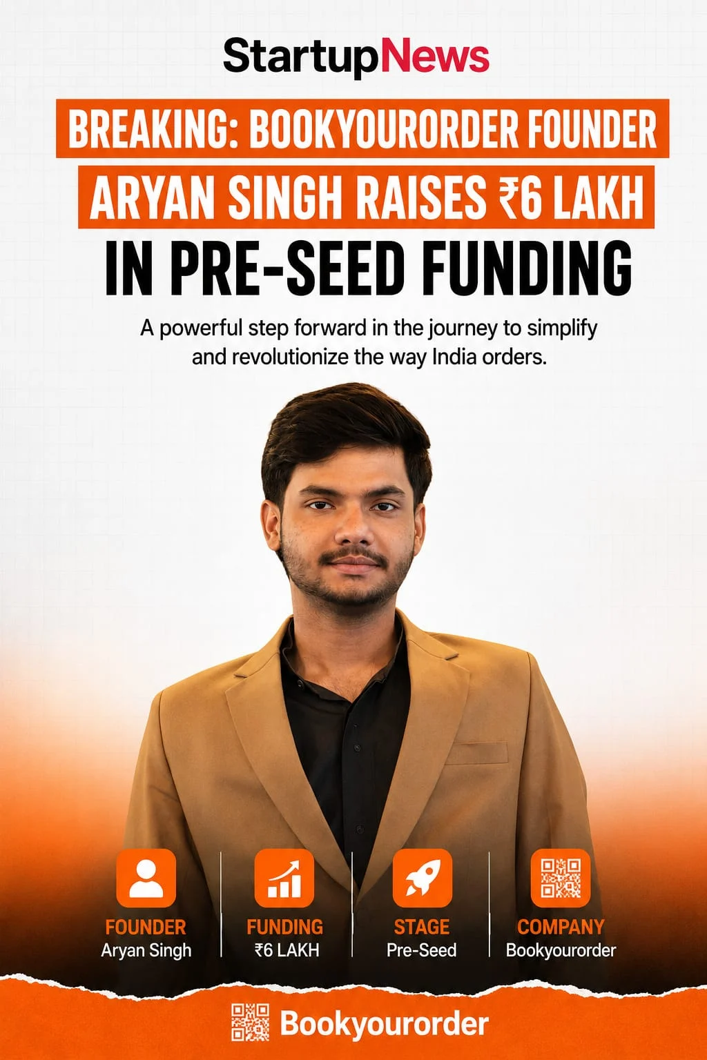 From a Failed Idea in a Tier-2 City to a ₹6 Lakh Pre-Seed Round: The Aryan Singh Story